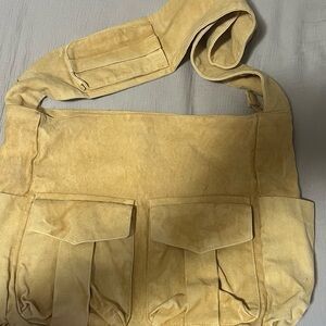 Free People Tan Crossbody Bag